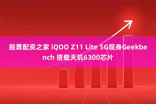 股票配资之家 iQOO Z11 Lite 5G现身Geekbench 搭载天玑6300芯片